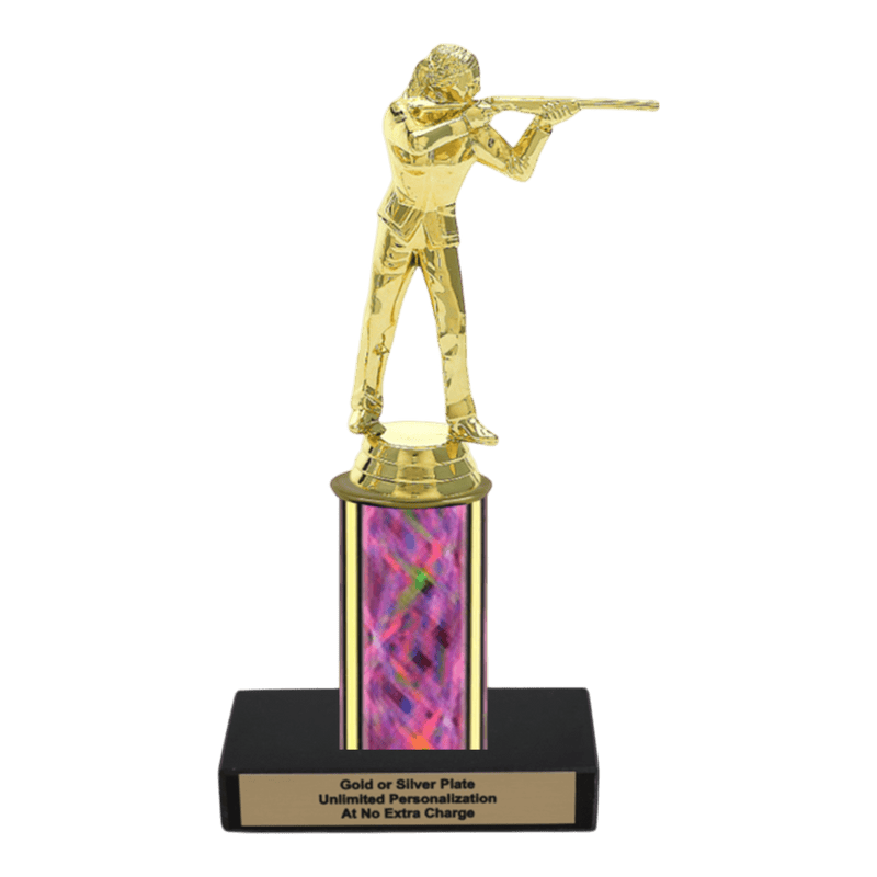 Custom Trapshooting Trophy - Type C Series 3543 - Anderson Trophy Co.