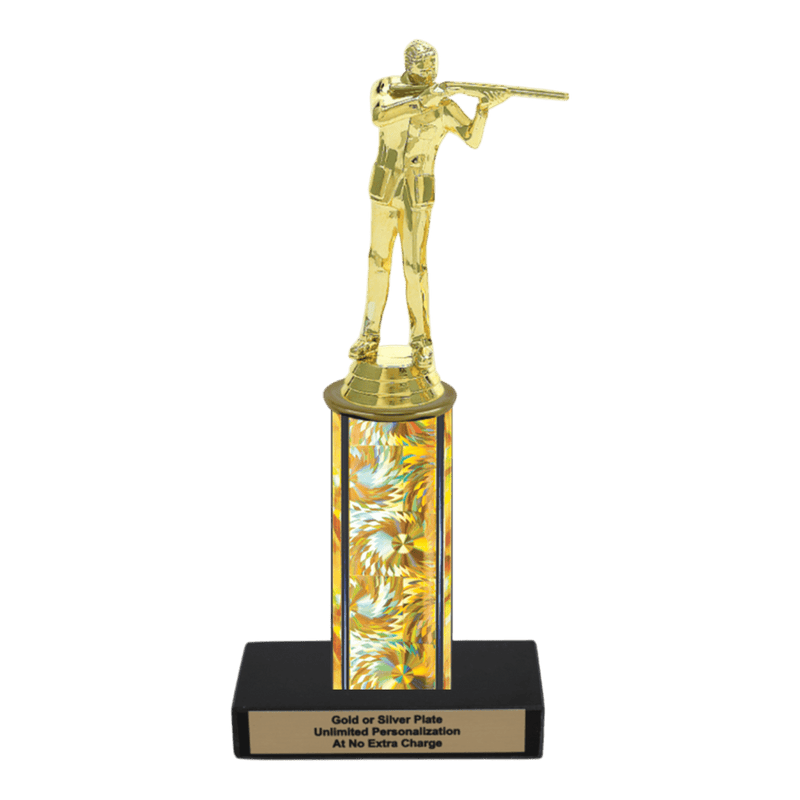 Custom Trapshooting Trophy - Type C Series 3543 - Anderson Trophy Co.