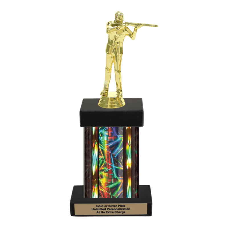 Custom Trapshooting Trophy - Type F Series 3543 - Anderson Trophy Co.