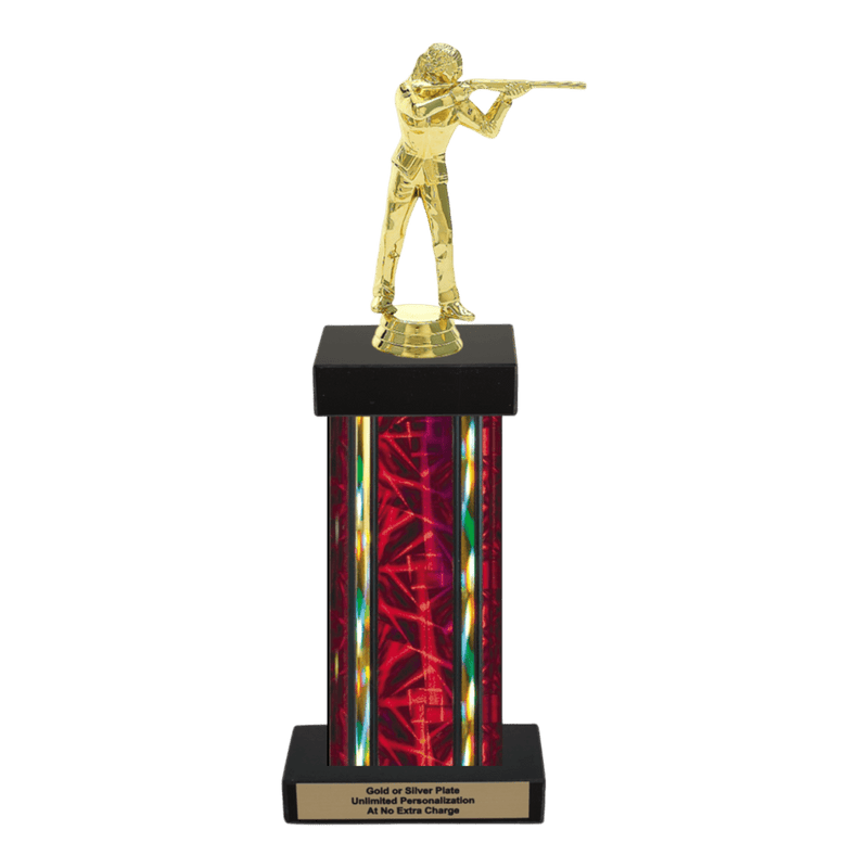 Custom Trapshooting Trophy - Type F Series 3543 - Anderson Trophy Co.