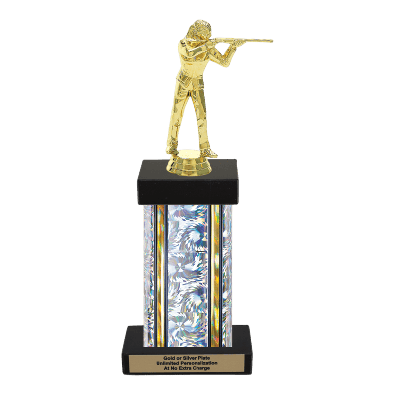 Custom Trapshooting Trophy - Type F Series 3543 - Anderson Trophy Co.