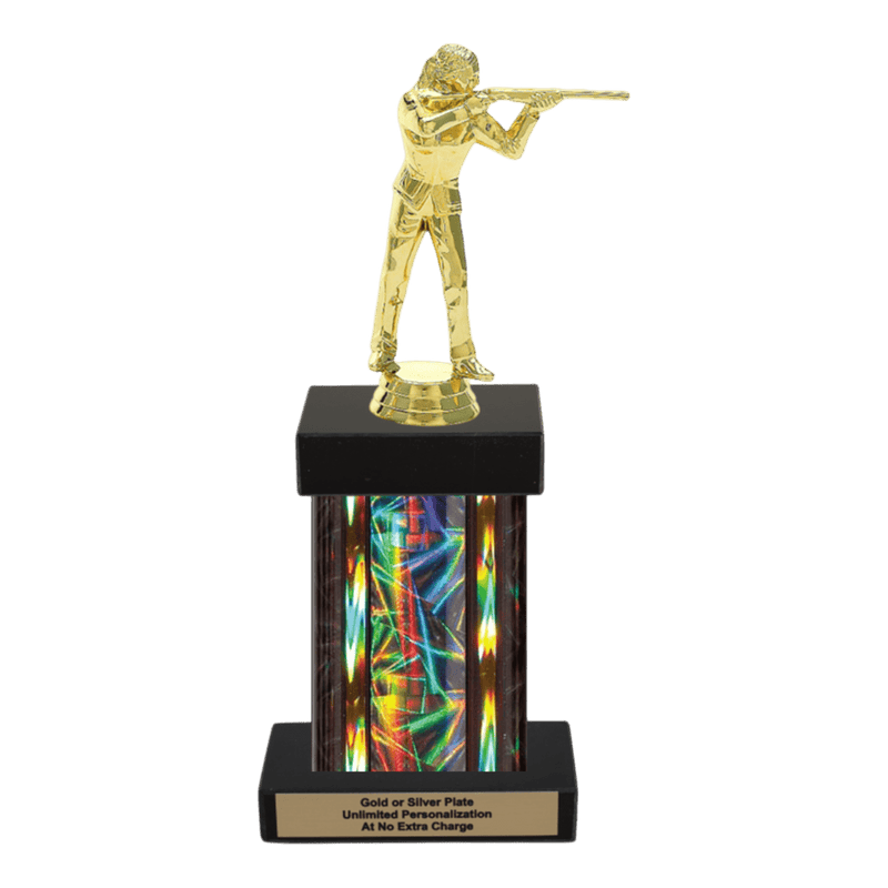 Custom Trapshooting Trophy - Type F Series 3543 - Anderson Trophy Co.