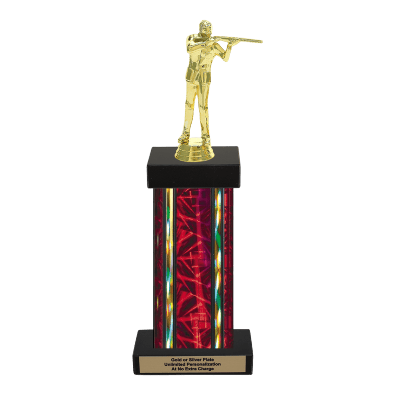 Custom Trapshooting Trophy - Type F Series 3543 - Anderson Trophy Co.