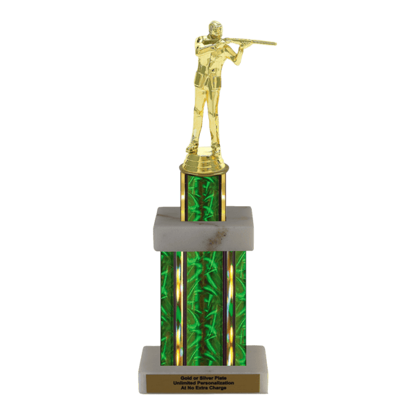 Custom Trapshooting Trophy - Type G Series 3543 - Anderson Trophy Co.