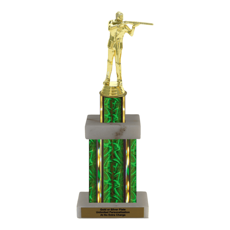 Custom Trapshooting Trophy - Type G Series 3543 - Anderson Trophy Co.