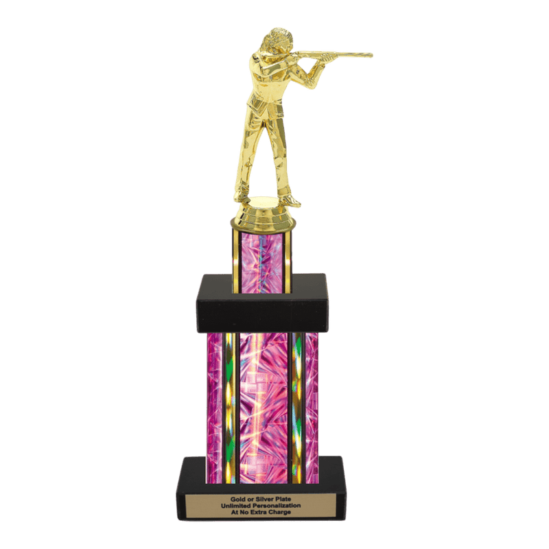 Custom Trapshooting Trophy - Type G Series 3543 - Anderson Trophy Co.