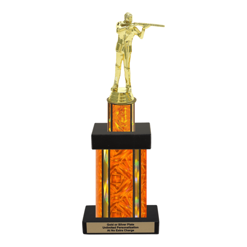 Custom Trapshooting Trophy - Type G Series 3543 - Anderson Trophy Co.