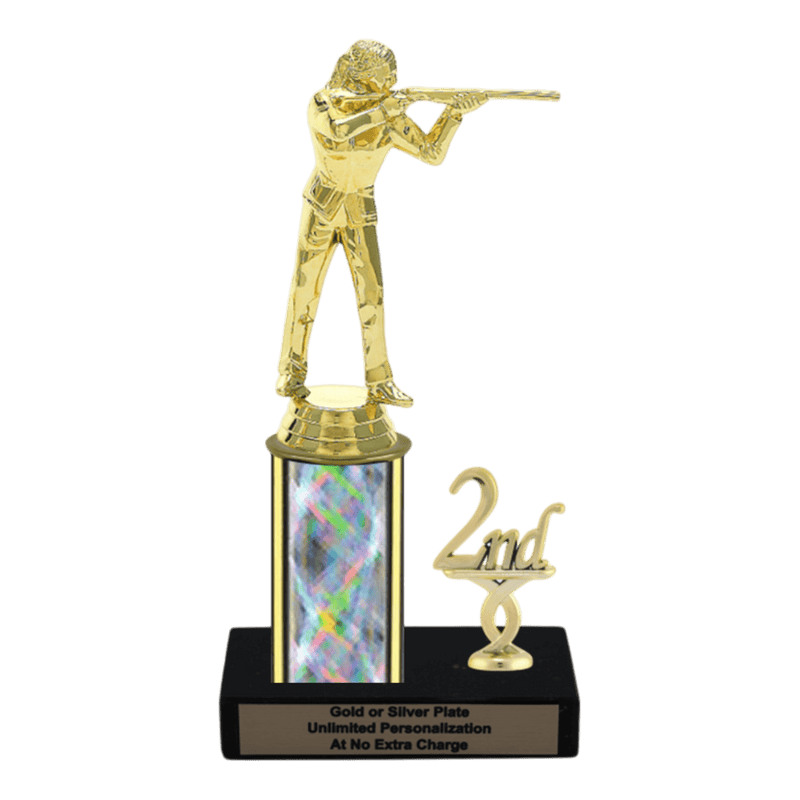 Custom Trapshooting Trophy - Type L Series 3543 - Anderson Trophy Co.