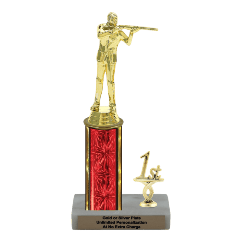 Custom Trapshooting Trophy - Type L Series 3543 - Anderson Trophy Co.