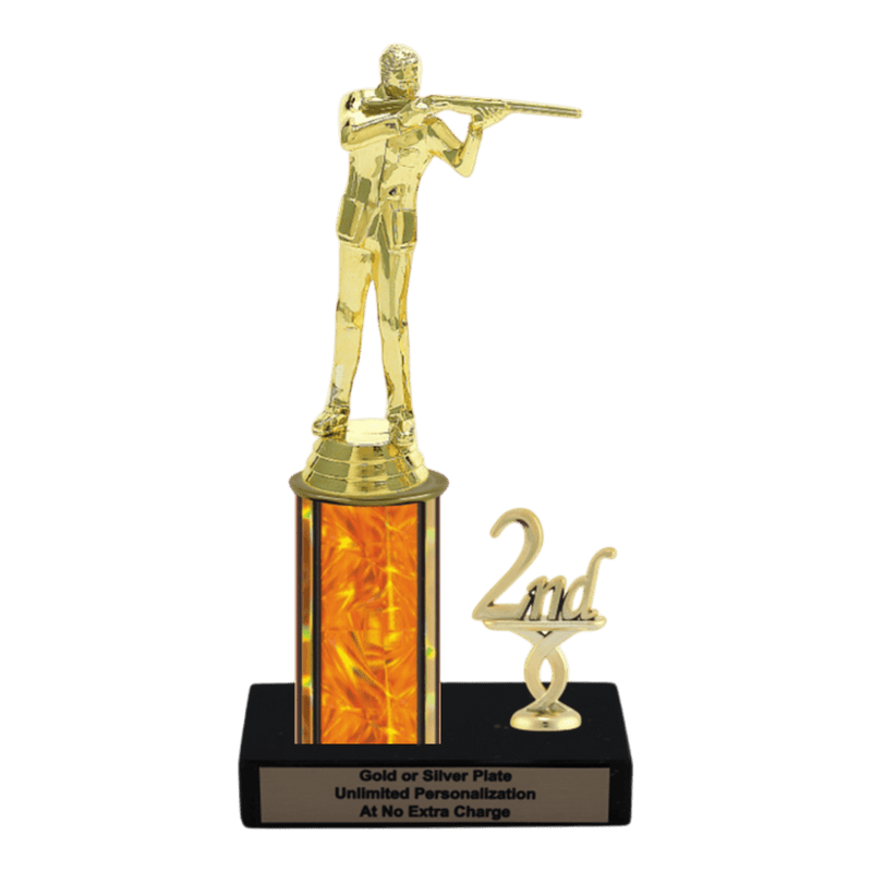 Custom Trapshooting Trophy - Type L Series 3543 - Anderson Trophy Co.