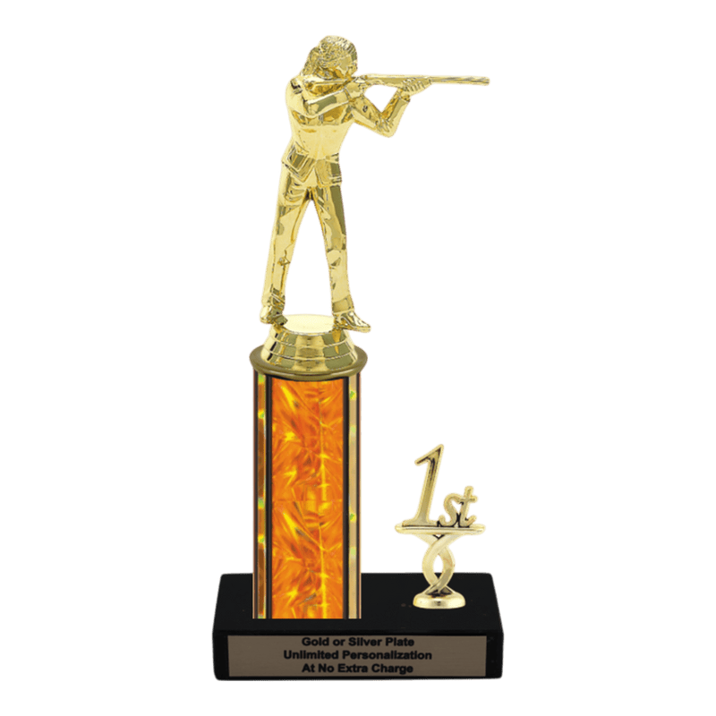 Custom Trapshooting Trophy - Type L Series 3543 - Anderson Trophy Co.