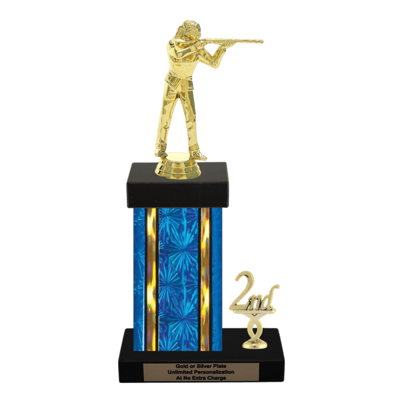 Custom Trapshooting Trophy - Type N Series 3543 - Anderson Trophy Co.