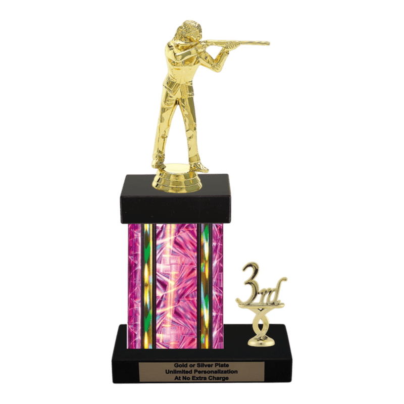 Custom Trapshooting Trophy - Type N Series 3543 - Anderson Trophy Co.