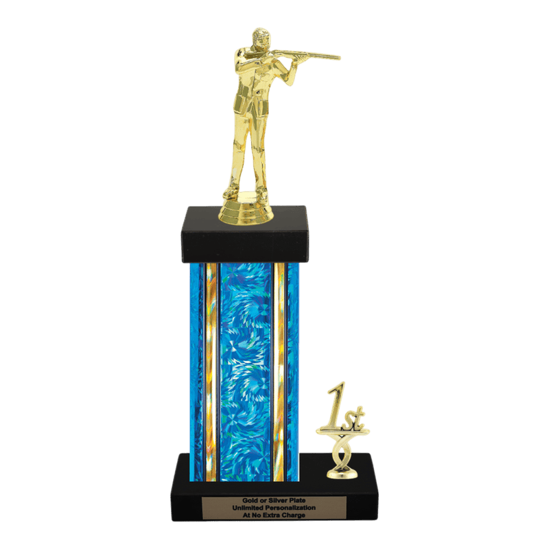 Custom Trapshooting Trophy - Type N Series 3543 - Anderson Trophy Co.