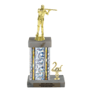 Custom Trapshooting Trophy - Type N Series 3543 - Anderson Trophy Co.