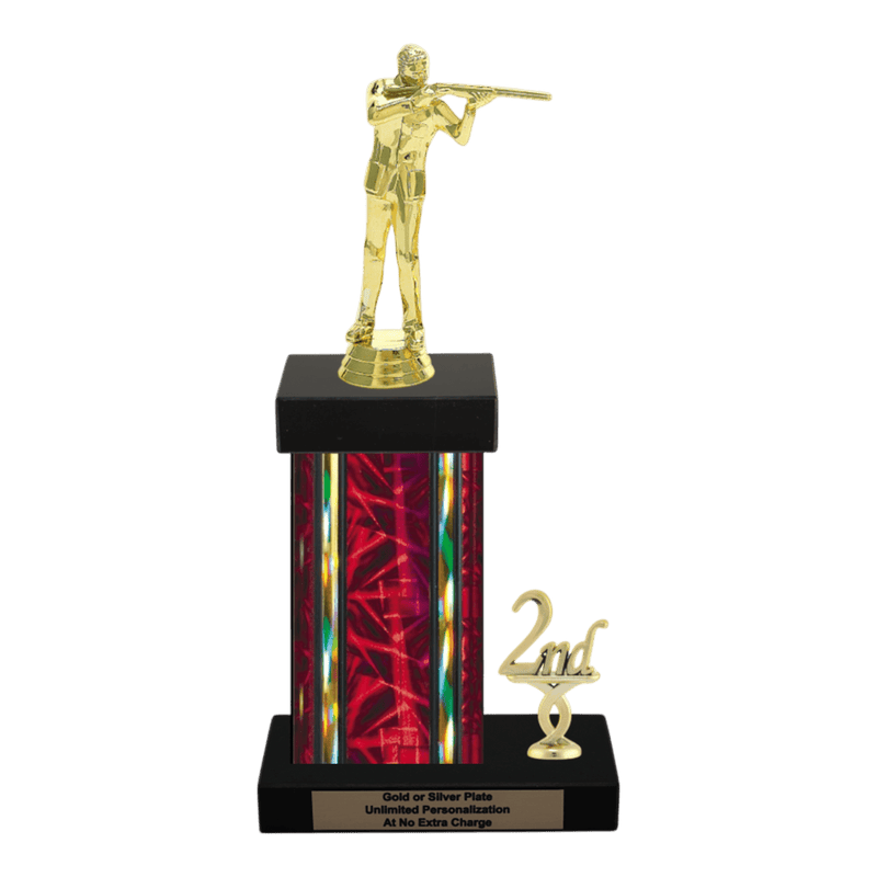 Custom Trapshooting Trophy - Type N Series 3543 - Anderson Trophy Co.