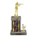 Custom Trapshooting Trophy - Type N Series 3543 - Anderson Trophy Co.