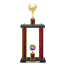 Custom Victory 2 Post Trophy - Series 3404 - Anderson Trophy Co.