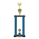 Custom Victory 2 Post Trophy - Series 3404/2C17B - Anderson Trophy Co.
