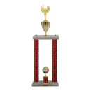 Custom Victory 2 Post Trophy - Series 3404/2C17B - Anderson Trophy Co.