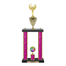 Custom Victory 2 Post Trophy - Series 3404/2C17B - Anderson Trophy Co.