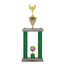 Custom Victory 2 Post Trophy - Series 3404/2C17B - Anderson Trophy Co.