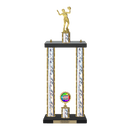 Custom Volleyball 2 Post Trophy - Series 3518 - Anderson Trophy Co.