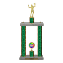 Custom Volleyball 2 Post Trophy - Series 3518 - Anderson Trophy Co.