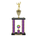 Custom Volleyball 2 Post Trophy - Series 3518/2C17B - Anderson Trophy Co.