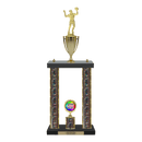 Custom Volleyball 2 Post Trophy - Series 3518/2C17B - Anderson Trophy Co.