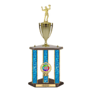 Custom Volleyball 3 Post Trophy - Series 3518/2C17C - Anderson Trophy Co.