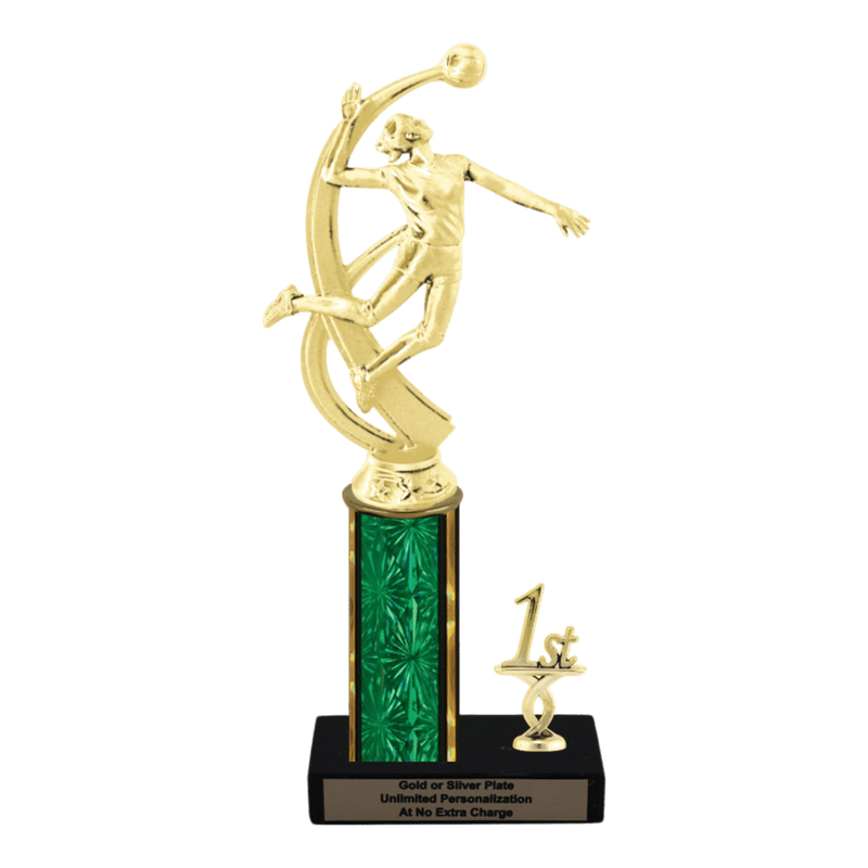 Custom Volleyball Trophy - Type L Series 2MF4525 - Anderson Trophy Co.