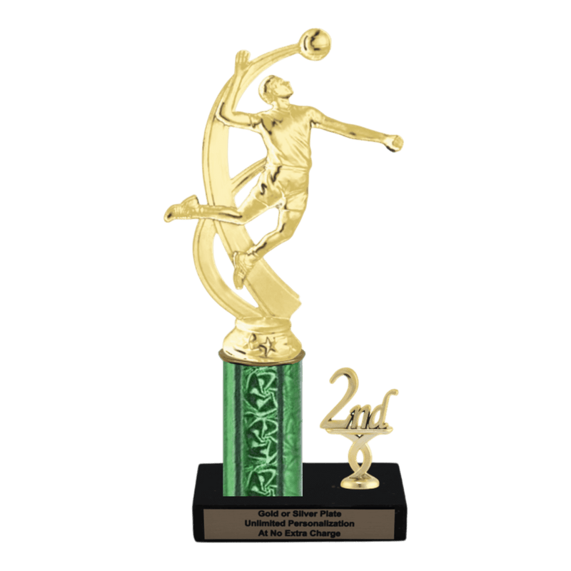 Custom Volleyball Trophy - Type L Series 2MF4525 - Anderson Trophy Co.