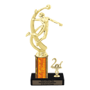 Custom Volleyball Trophy - Type L Series 2MF4525 - Anderson Trophy Co.