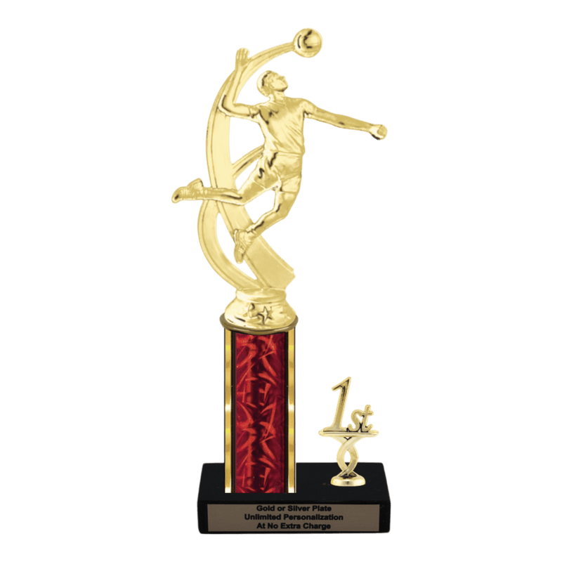 Custom Volleyball Trophy - Type L Series 2MF4525 - Anderson Trophy Co.