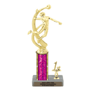 Custom Volleyball Trophy - Type L Series 2MF4525 - Anderson Trophy Co.
