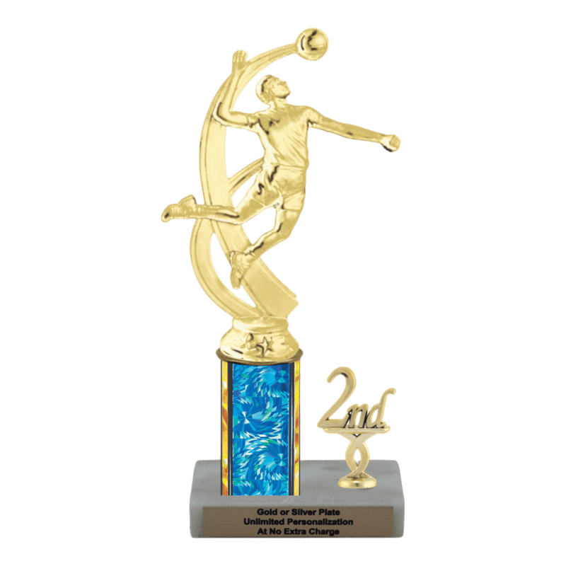 Custom Volleyball Trophy - Type L Series 2MF4525 - Anderson Trophy Co.