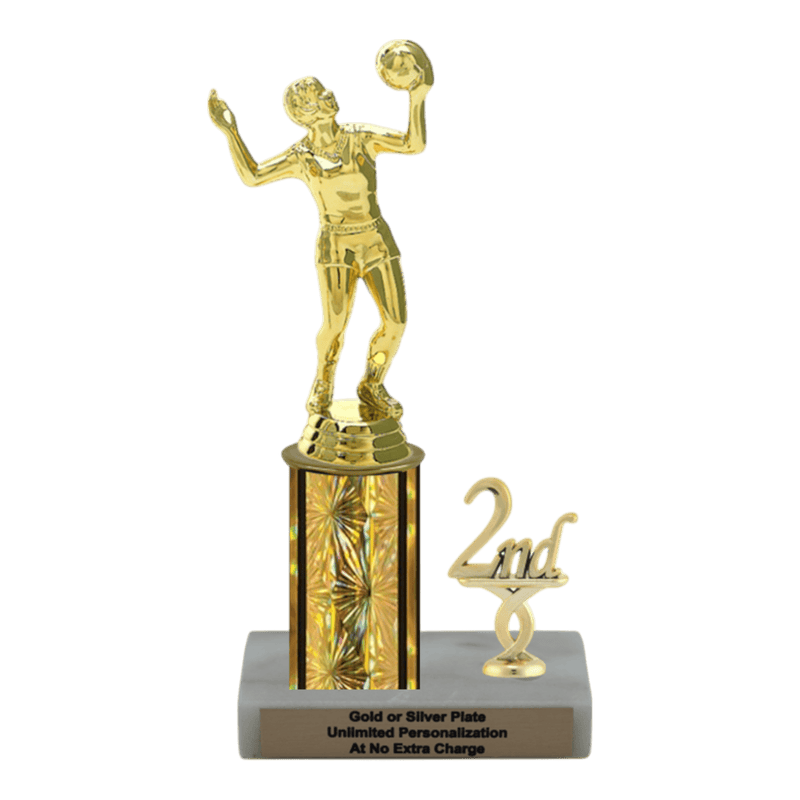 Custom Volleyball Trophy - Type L Series 3518 - Anderson Trophy Co.