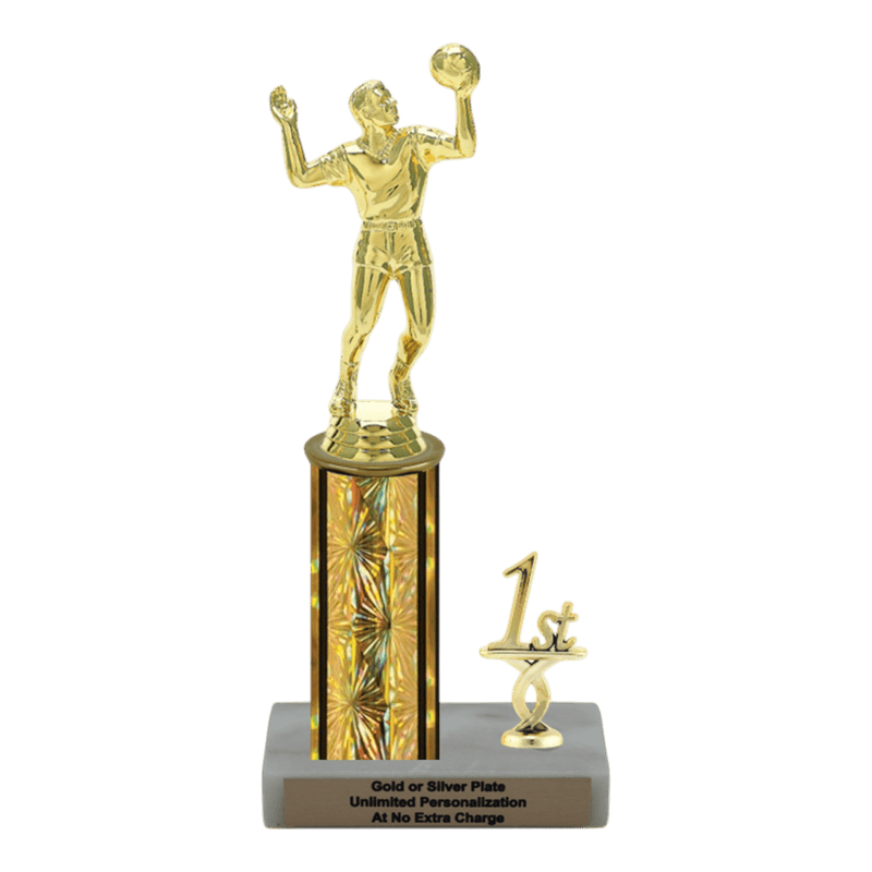 Custom Volleyball Trophy - Type L Series 3518 - Anderson Trophy Co.