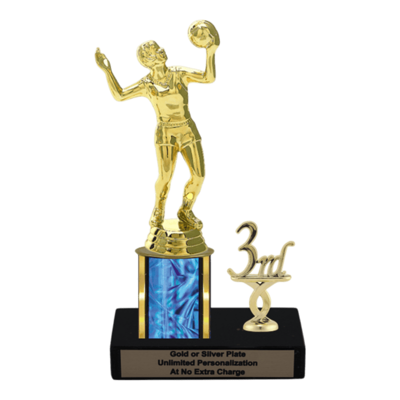 Custom Volleyball Trophy - Type L Series 3518 - Anderson Trophy Co.