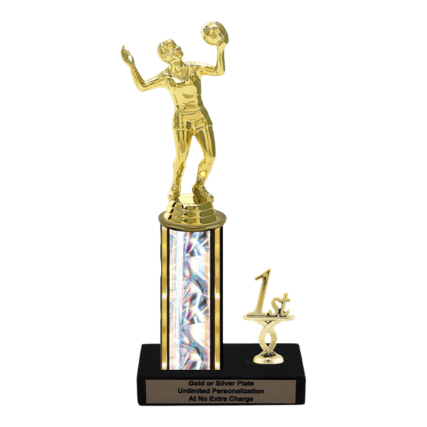 Custom Volleyball Trophy - Type L Series 3518 - Anderson Trophy Co.