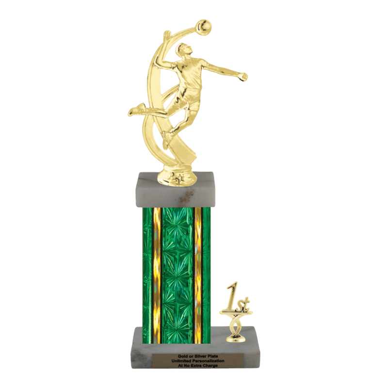 Custom Volleyball Trophy - Type N Series 2MF4525 - Anderson Trophy Co.