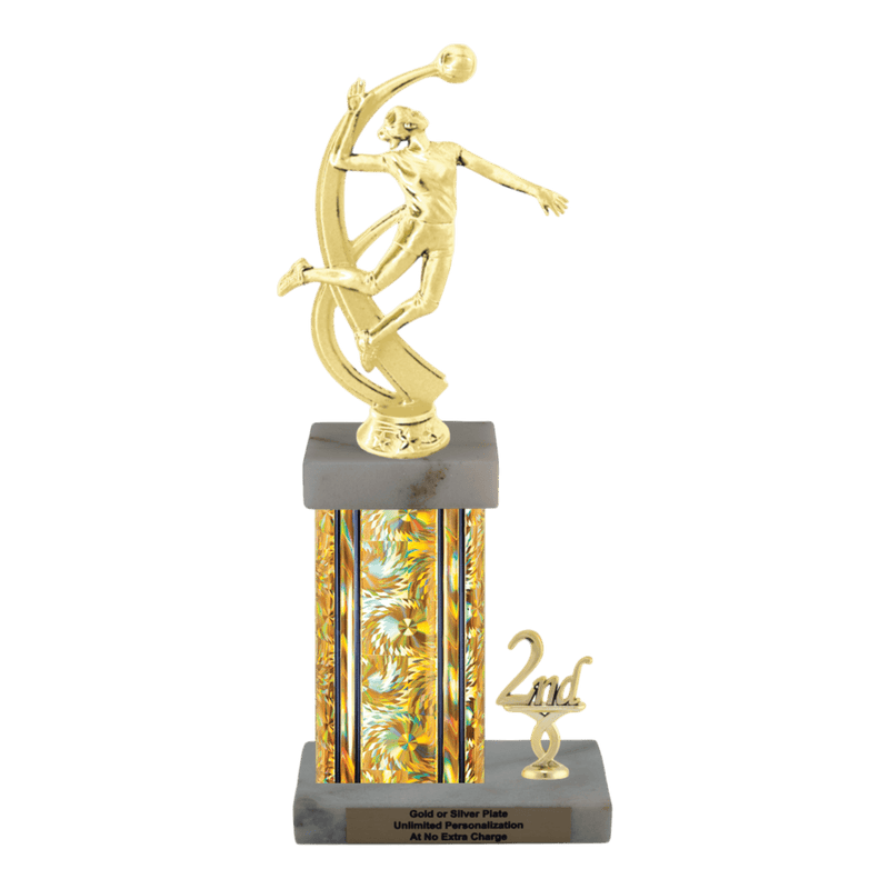 Custom Volleyball Trophy - Type N Series 2MF4525 - Anderson Trophy Co.