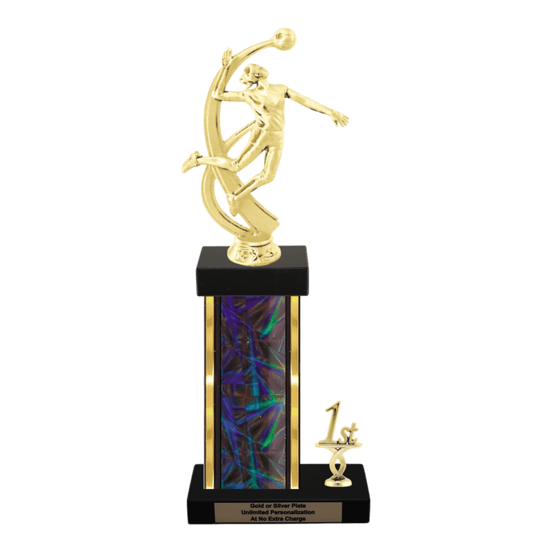 Custom Volleyball Trophy - Type N Series 2MF4525 - Anderson Trophy Co.