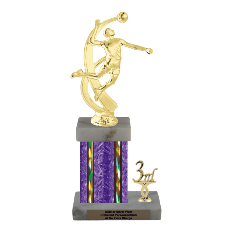 Custom Volleyball Trophy - Type N Series 2MF4525 - Anderson Trophy Co.