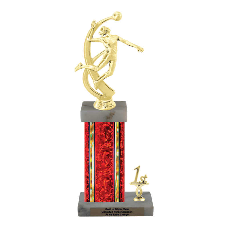 Custom Volleyball Trophy - Type N Series 2MF4525 - Anderson Trophy Co.