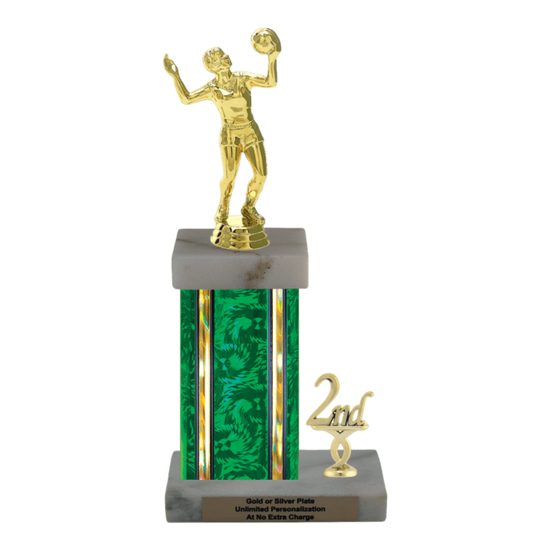 Custom Volleyball Trophy - Type N Series 3518 - Anderson Trophy Co.