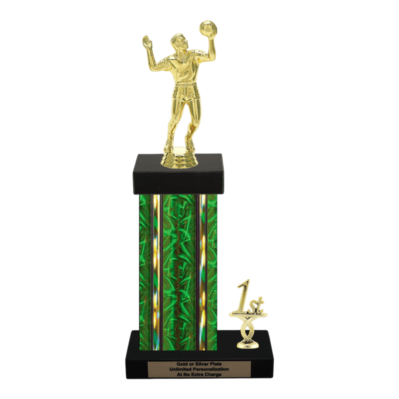 Custom Volleyball Trophy - Type N Series 3518 - Anderson Trophy Co.