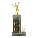Custom Volleyball Trophy - Type N Series 3518 - Anderson Trophy Co.