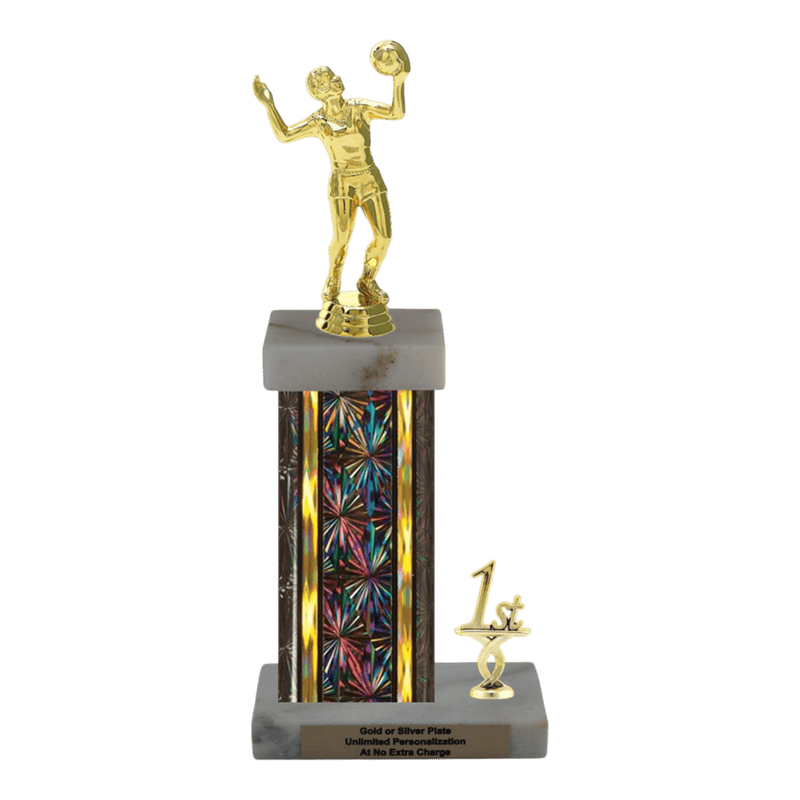 Custom Volleyball Trophy - Type N Series 3518 - Anderson Trophy Co.